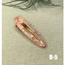 Load image into Gallery viewer, SPECKELED Hair Clips Resin Hair Barrettes Alligator Hair Clips