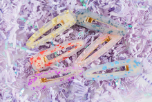 Load image into Gallery viewer, SPECKELED Hair Clips Resin Hair Barrettes Alligator Hair Clips