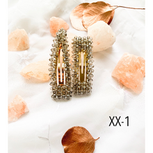 Load image into Gallery viewer, Beaded Hair Clips 2 pieces multiple colors.