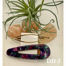 Load image into Gallery viewer, 2 piece hair clips with hair pin