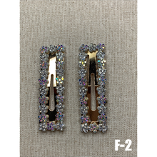 Load image into Gallery viewer, 2 PC- Rhinestone Hair Clips Set