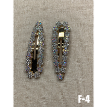 Load image into Gallery viewer, 2 PC- Rhinestone Hair Clips Set