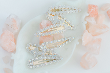 Load image into Gallery viewer, 2 PC- Rhinestone Hair Clips Set