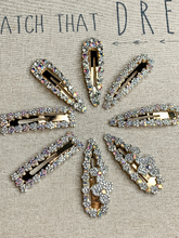 Load image into Gallery viewer, 2 PC- Rhinestone Hair Clips Set
