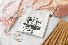 Load image into Gallery viewer, Nail Boss T-shirt White