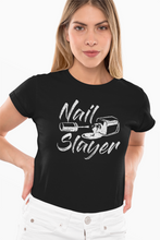 Load image into Gallery viewer, Nail Slayer T-Shirt Black