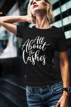 Load image into Gallery viewer, All about the lashes Short-Sleeve Unisex T-Shirt