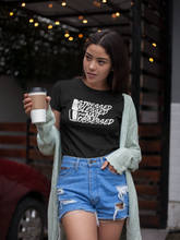 Load image into Gallery viewer, Stressed, Blessed and Nail Obsessed T-Shirt Black