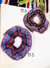 Load image into Gallery viewer, Serape Scrunchies Colorful Design Scrunchies