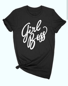 Girl Boss T-Shirt Black