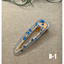 Load image into Gallery viewer, SPECKELED Hair Clips Resin Hair Barrettes Alligator Hair Clips
