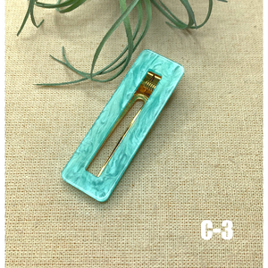 1 PCS Hair Clips Resin Hair Barrettes Alligator Hair Clips Hairpins