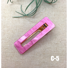 Load image into Gallery viewer, 1 PCS Hair Clips Resin Hair Barrettes Alligator Hair Clips Hairpins
