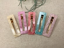 Load image into Gallery viewer, 1 PCS Hair Clips Resin Hair Barrettes Alligator Hair Clips Hairpins
