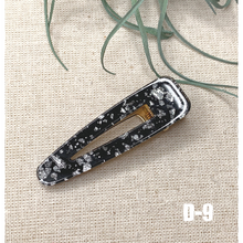 Load image into Gallery viewer, 1 PCS Barrette Acrylic Resin Hair Clips Geometric Alligator Hair Barrettes
