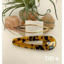 Load image into Gallery viewer, 2 piece hair clips with hair pin
