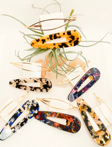 2 piece hair clips with hair pin
