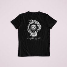 Load image into Gallery viewer, Crystal Queen T-shirt Black
