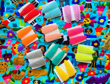 Load image into Gallery viewer, Colorful pearl inspired hair clips 2 pcs
