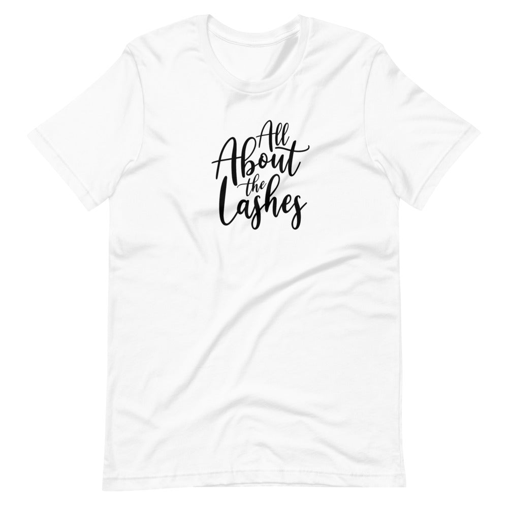 All About The Lashes Short-Sleeve Unisex T-Shirt