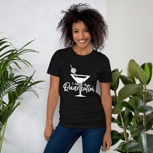 Quarantini Short-Sleeve Unisex T-Shirt