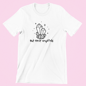 But First Crystals T-shirt White