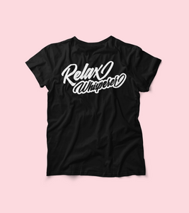Relax Whisperer T-Shirt Black