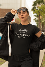Load image into Gallery viewer, Lashes Make Everything Better Short-Sleeve Unisex T-Shirt
