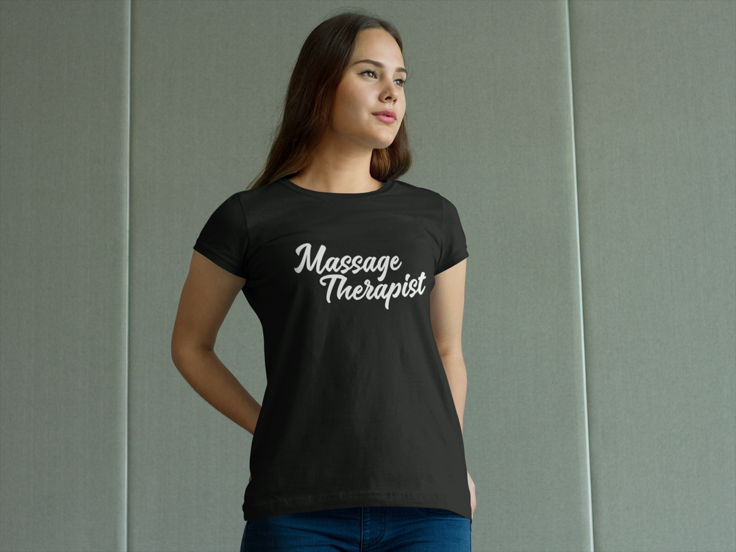 Massage Therapist T-Shirt Black