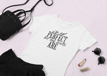 Load image into Gallery viewer, Im Not Perfect But My Nails Are T-shirt White
