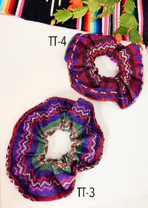 Serape Scrunchies Colorful Design Scrunchies